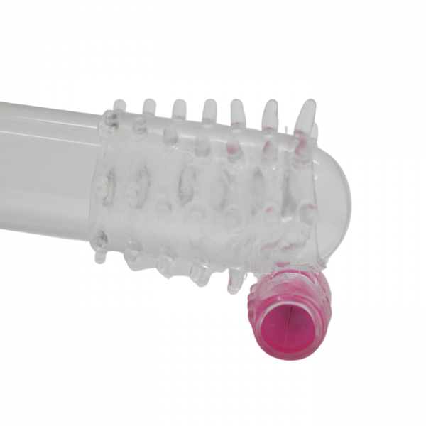 Vibrating Penis Sleeve With Nubby Ticklers