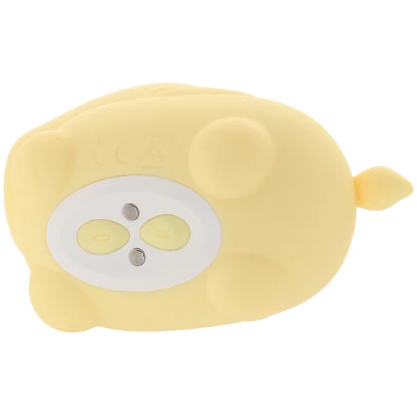 Unihorn Bean Blossom Flicking Silicone Clitoral Vibrator - Yellow