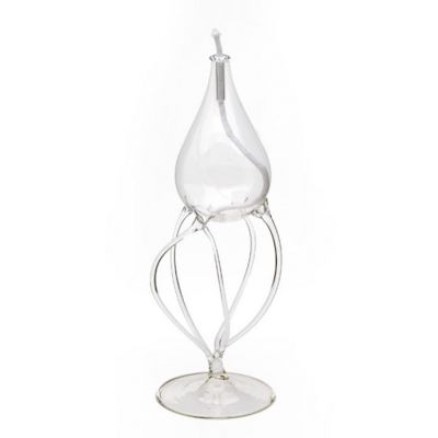 Glass Oil Lamp Clear