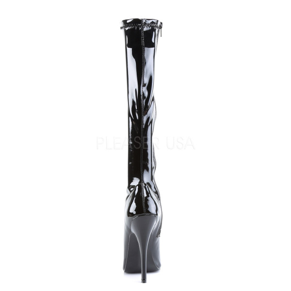 DOMINA-2000 - 6" Plain Stretch Knee Boot