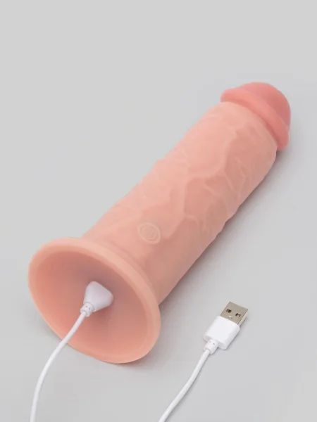 King Cock Elite Dual-Density Vibrating Realistic Dildo 8 Inch