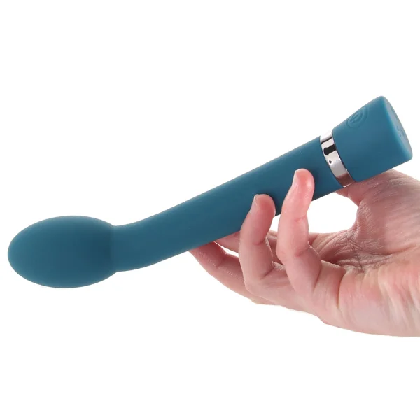Playboy Pleasure On The Spot Silicone Rechargeable G-Spot Vibrator - Teal