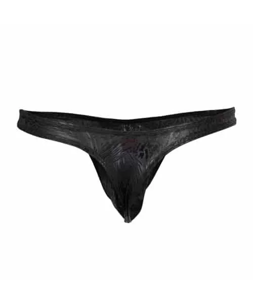 C4M Pouch Enhancing Thong Leopard Small