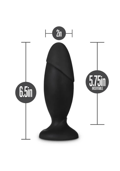 Anal Adventures Platinum - Silicone Rocket Plug — image 6 of 8