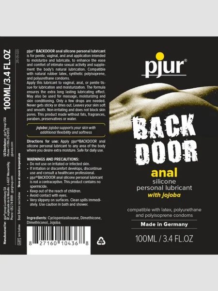 pjur Back Door Silicone Anal Lubricant 3.4 fl oz — image 6 of 6