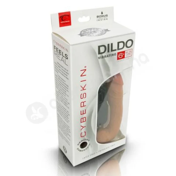 Cyberskin Vibrating Cyber Cock with Balls