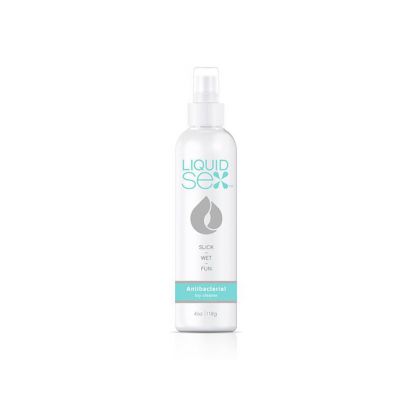 Liquid Sex Antibacterial Toy Cleaner 4 Fl Oz 118 Ml Spray Bottle White 4 Oz
