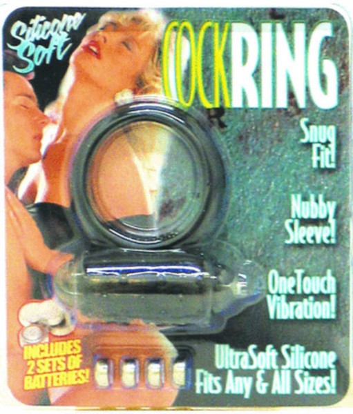 Ultra Soft Vibrating Cock Ring