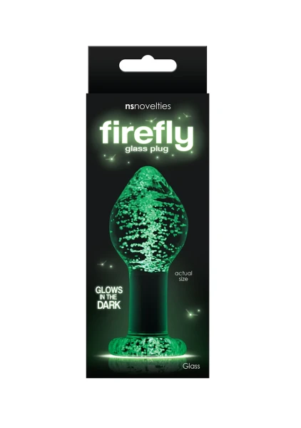 Firefly Glass - Plug - Large - Clear