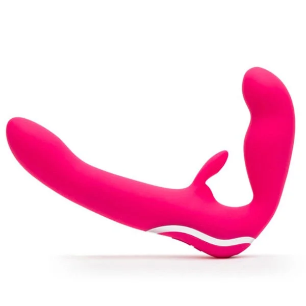 Happy Rabbit Strapless Strap On Rabbit Vibe