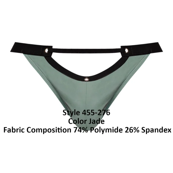 Magnificence Micro v-Thong -  X-Large - Jade