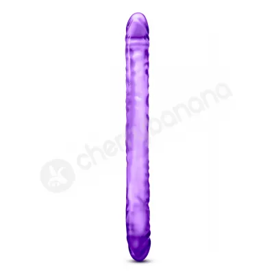 B Yours Purple 18 Double Dildo