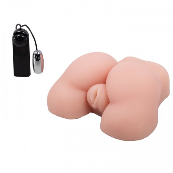 Bondara Lay Me Down Flesh Realistic Arse and Vagina Travel Size Masturbator — image 5 of 6