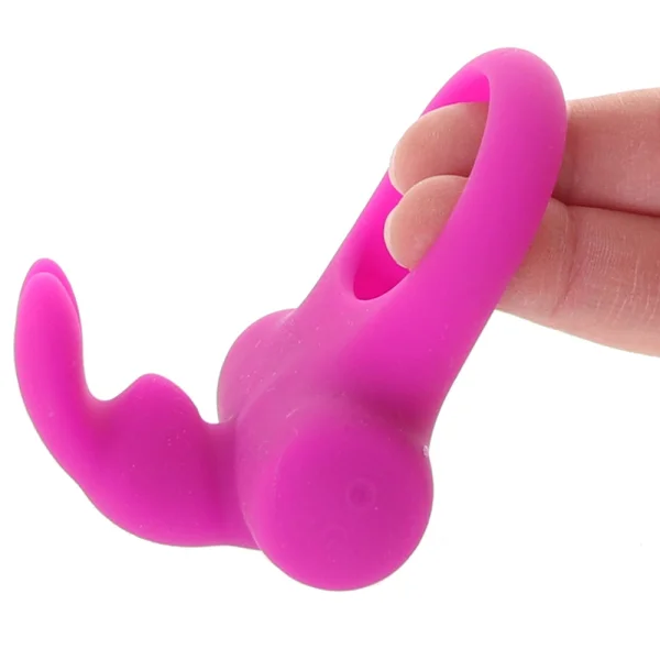 Ohhh Bunny Frisky Bunny Vibrating Cock Ring - Perfectly Purple