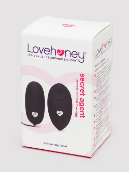 Lovehoney Secret Agent Rechargeable Remote Control Love Egg
