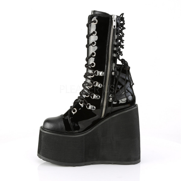 5 1/2 inches PF Lace-up Mid Calf Boot, Side Zip — image 7 of 8