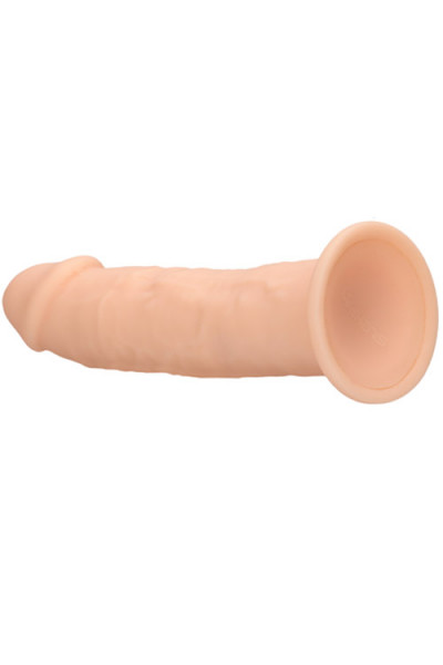 RealRock 6" Thermo-Reactive Silicone Dildo With Suction Base