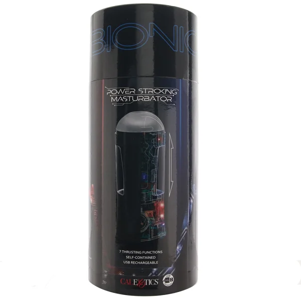 Bionic Power Stroking Rechargeable Penis Masturbator By CalExotics