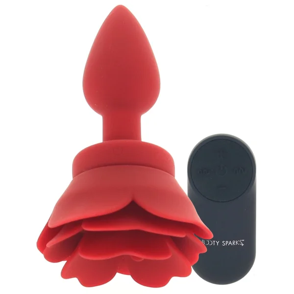 Booty Sparks Remote Vibrating Rose Plug