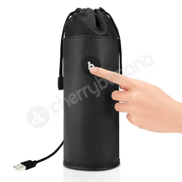 B-vibe Black UV Sanitiser Toy Cleaning Pouch