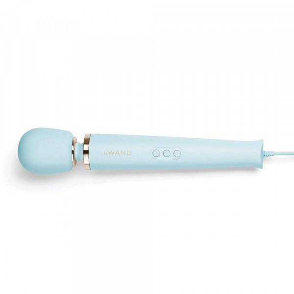 Le Wand Powerful Plug-in Vibrating Massager Sky Blue