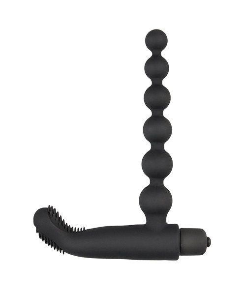 Beaded Buddy Vibrator - Black