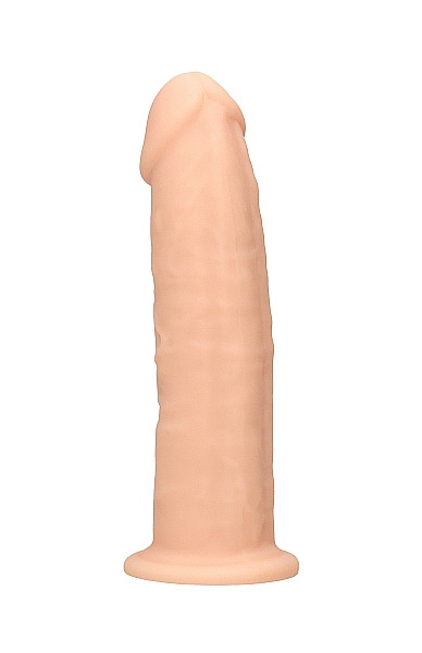 Silicone Dildo Without Balls - Flesh