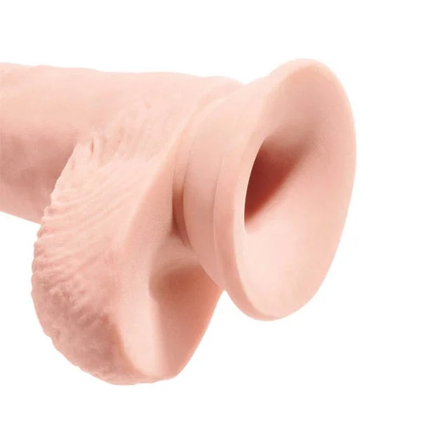 KING COCK PLUS 10 IN.TRIPLE DENSITY FAT COCK WITH BALLS