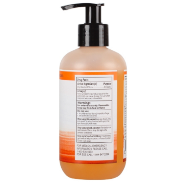 Sensuva Concepts Naturals Hand Sanitizer Gel-Citrus 8.12oz