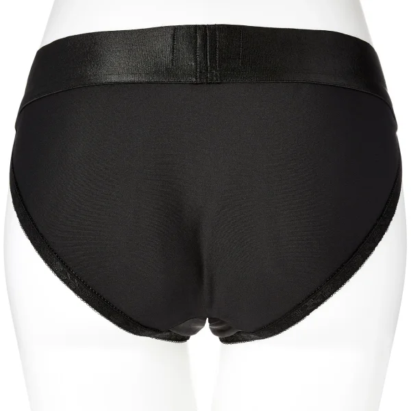 EM.EX. Active Harness Wear - Silhouette (Crotchless) Strap-On Harness Brief By Sportsheets