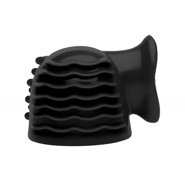 Thunder-Gasm 3 In 1 Silicone Wand Attachment Black