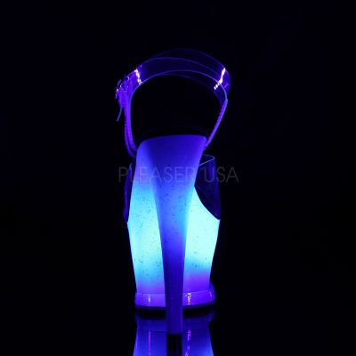 7 inches Heel 2 3 4 inches Cut Out PF Ankle Strap Sandal w Mermaid