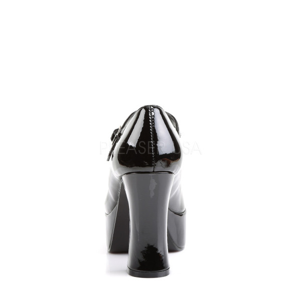 MARYJANE-50 - Chunky Heel Mary Jane P/F Pump — image 4 of 4