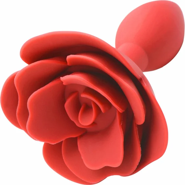 Master Series Booty Bloom Silicone Rose Butt Plug - Small — image 4 of 7