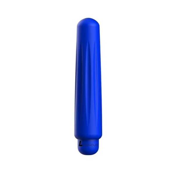 Bullets & Discreet: Luminous Delia Abs Bullet With Silicone Sleeve 10 Speeds Royal Blue