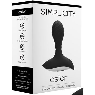 ASTOR Anal Vibrator Black