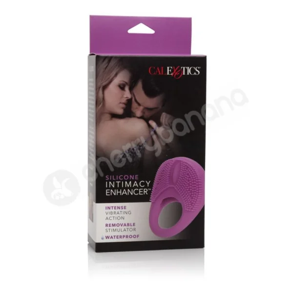 Purple Silicone Intimacy Enhancer Cock Ring