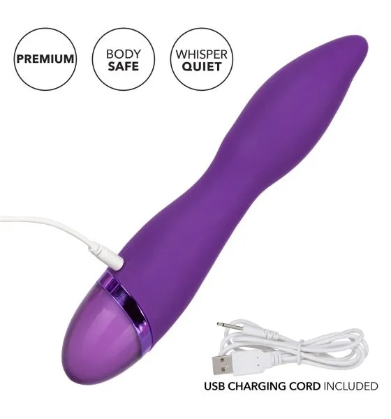 Aura Wand Silicone Rechargeable Waterproof Vibrator by CalExotics — image 16 of 20