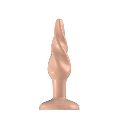 Buttplug Rubber 6 Inch Model 5 Flesh