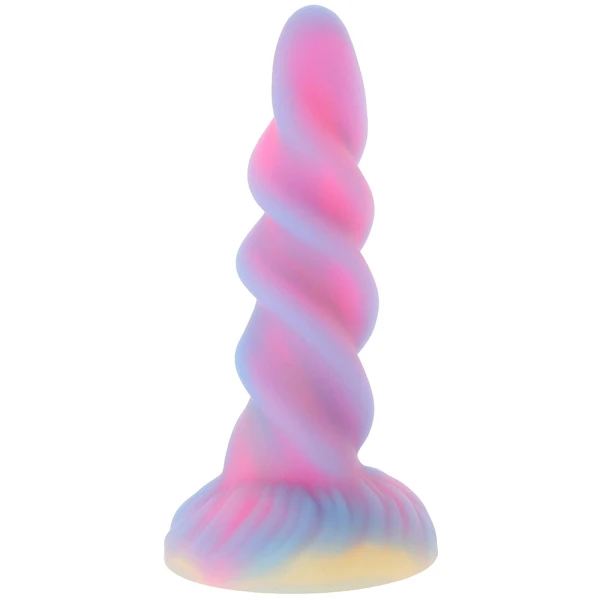 Moon Rider Glow In The Dark Unicorn 8" Silicone Suction Cup Dildo By Creature Cocks