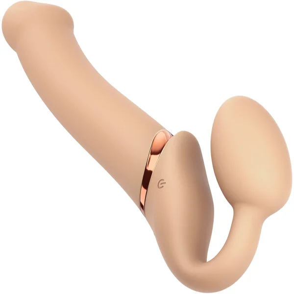 Strap-on-me Vibrating Strap On Large