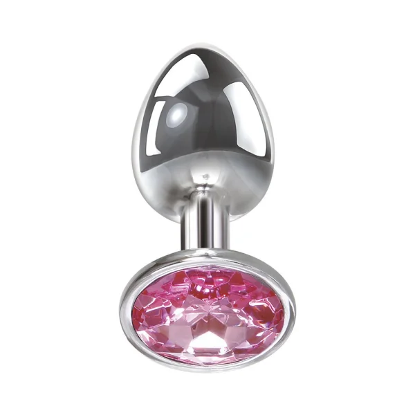 Adam & Eve Pink Gem Anal Plug - Medium