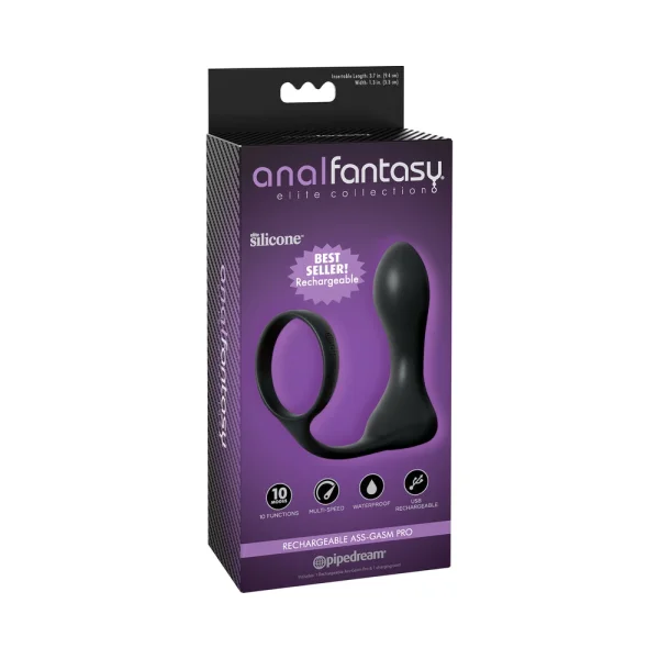Anal Fantasy Elite Rechargeable Ass-Gasm Pro