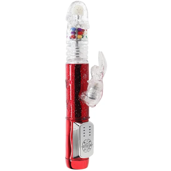 Calexotics Naughty Bits Cumball Machine Rabbit Vibrator