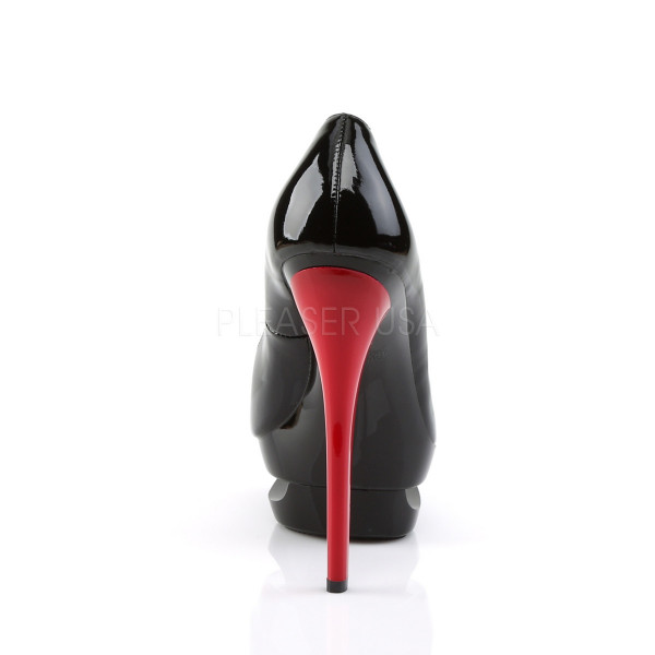 BLONDIE-685 - 6" Stiletto Heel, 1 1/2" Dual PF Two-Tone Pump — image 4 of 4