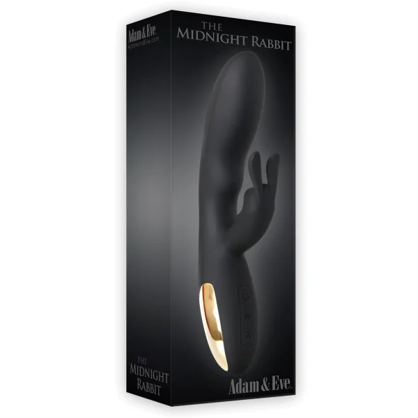 Adam & Eve Midnight Rabbit Vibrator