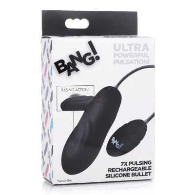 Wireless Vibrator 7x Pulsing Rechargeable Bullet