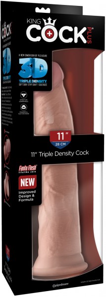 11" Triple Density 3D Cock