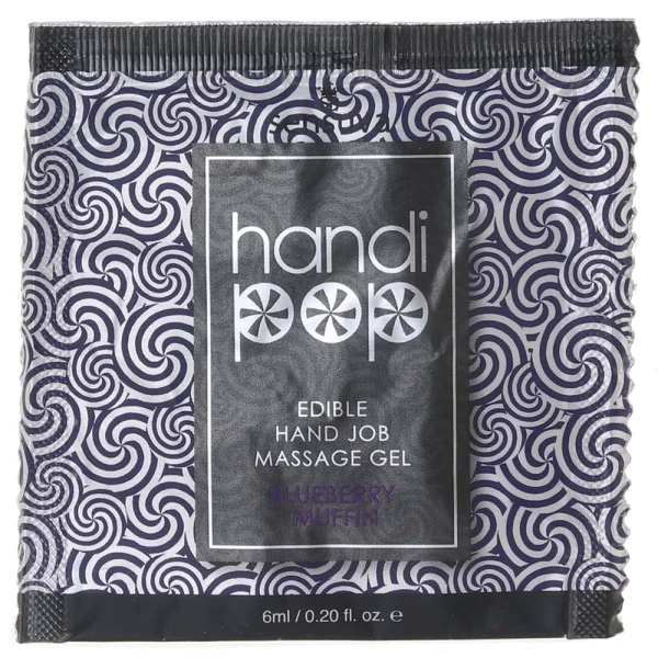 Handi Pop Edible Massage Gel .02oz/.6ml