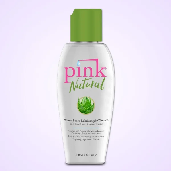 Pink Natural - Water-Based Lube | 2.8oz